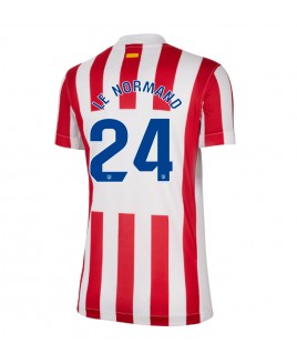 Günstige Atletico Madrid Robin Le Normand #24 Heimtrikot Damen 2025-26 Kurzarm